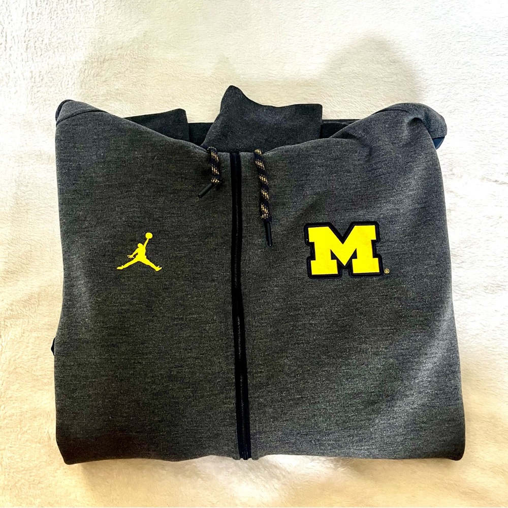Jordan Michigan Zip-Up Hoodie